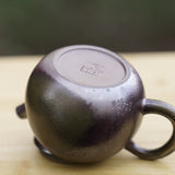 Artisan Jianshui Purple Clay Teapot Lang Gui Wood-fired Dragon Egg