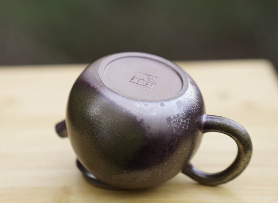 Artisan Jianshui Purple Clay Teapot Lang Gui Wood-fired Dragon Egg