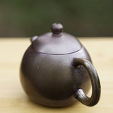 Artisan Jianshui Purple Clay Teapot Lang Gui Wood-fired Dragon Egg