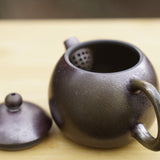 Artisan Jianshui Purple Clay Teapot Lang Gui Wood-fired Dragon Egg