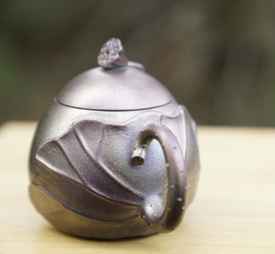 Tea Ware - Lang Gui Artisan Jianshui Purple Clay Wood-fired Lotus