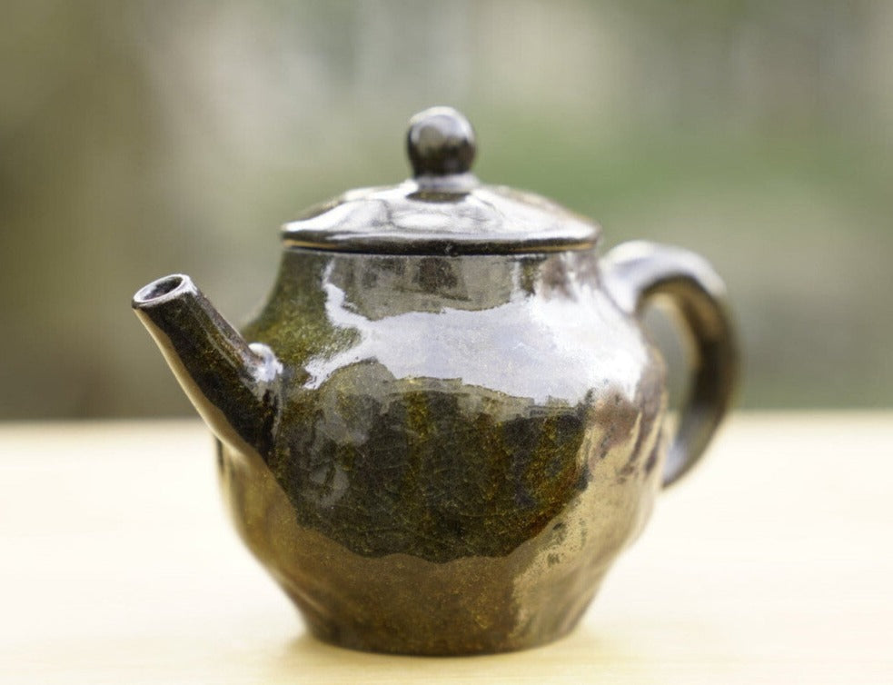 Artisan Jianshui Purple Clay Wood-fired Lang Gui Teapot