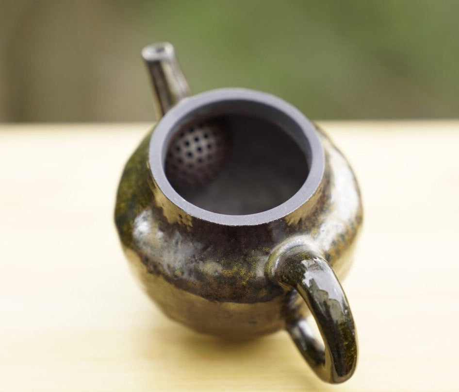 Artisan Jianshui Purple Clay Wood-fired Lang Gui Teapot