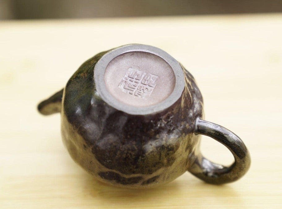 Artisan Jianshui Purple Clay Wood-fired Lang Gui Teapot