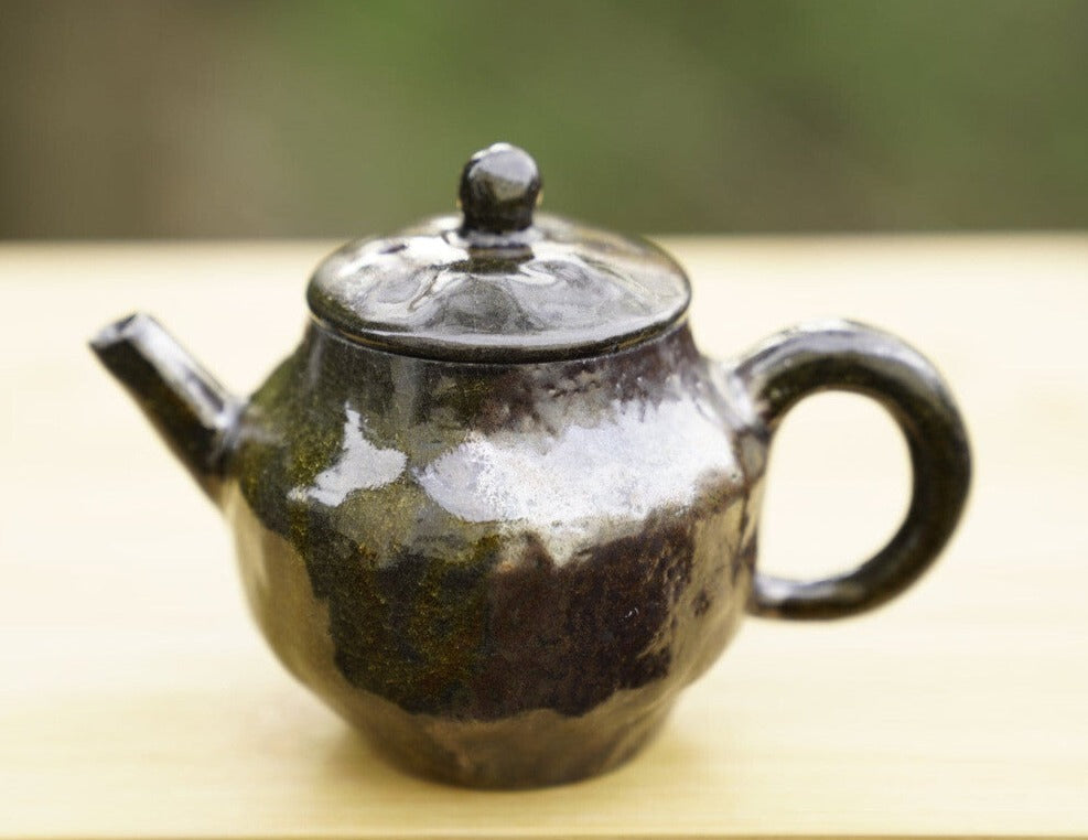 Artisan Jianshui Purple Clay Wood-fired Lang Gui Teapot