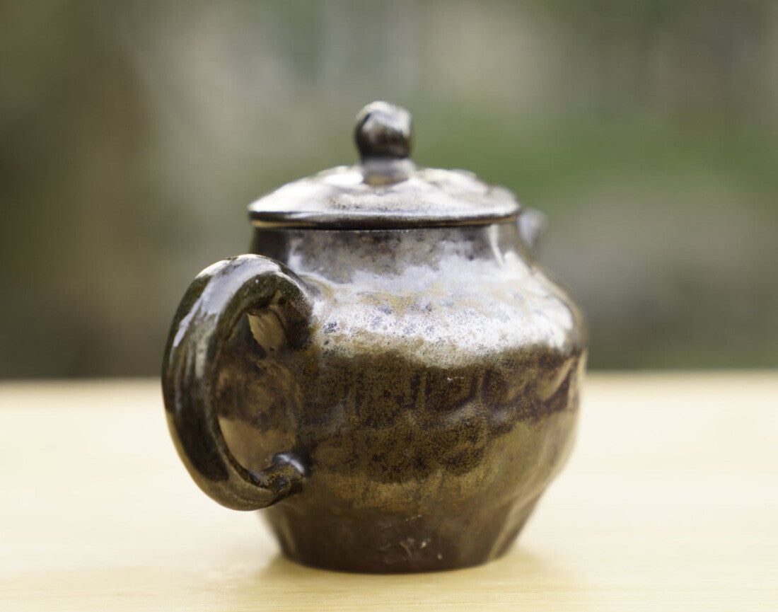 Artisan Jianshui Purple Clay Wood-fired Lang Gui Teapot