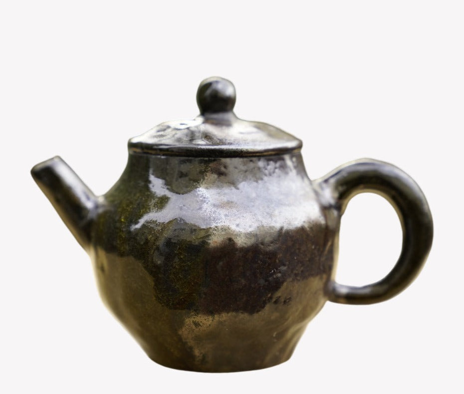 Artisan Jianshui Purple Clay Wood-fired Lang Gui Teapot