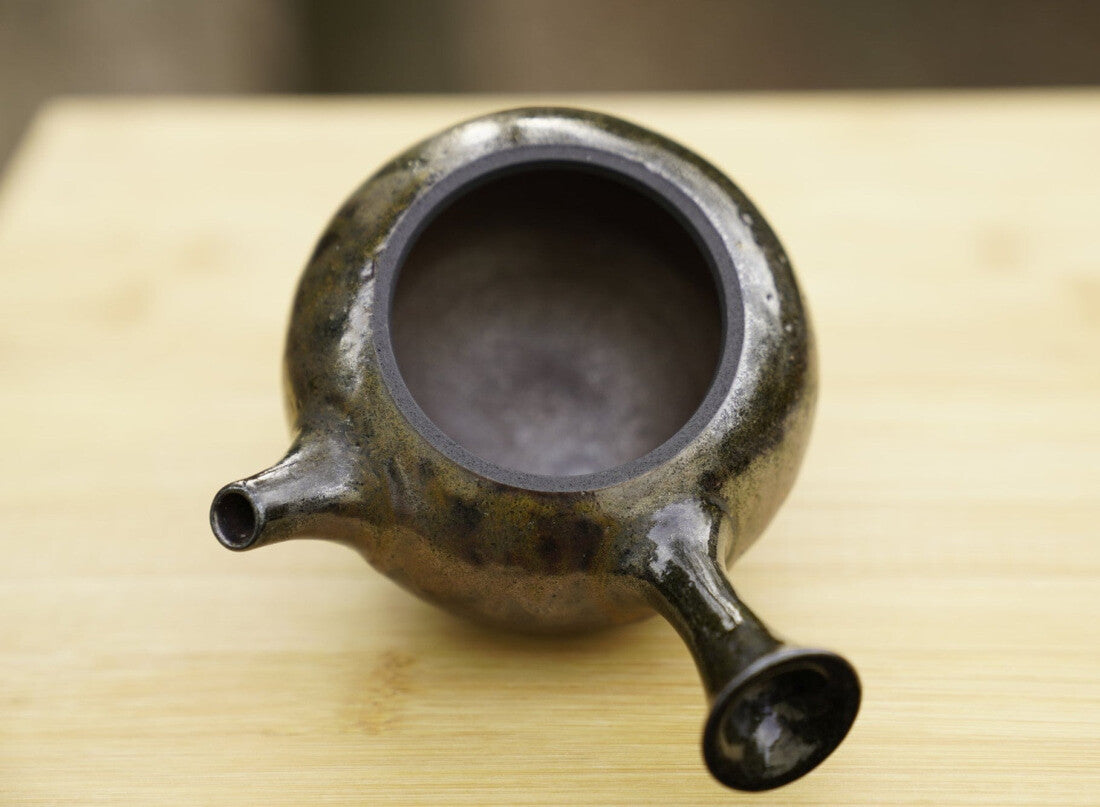 Lang Gui Jianshui Purple Clay Wood-fired Side Handle Teapot