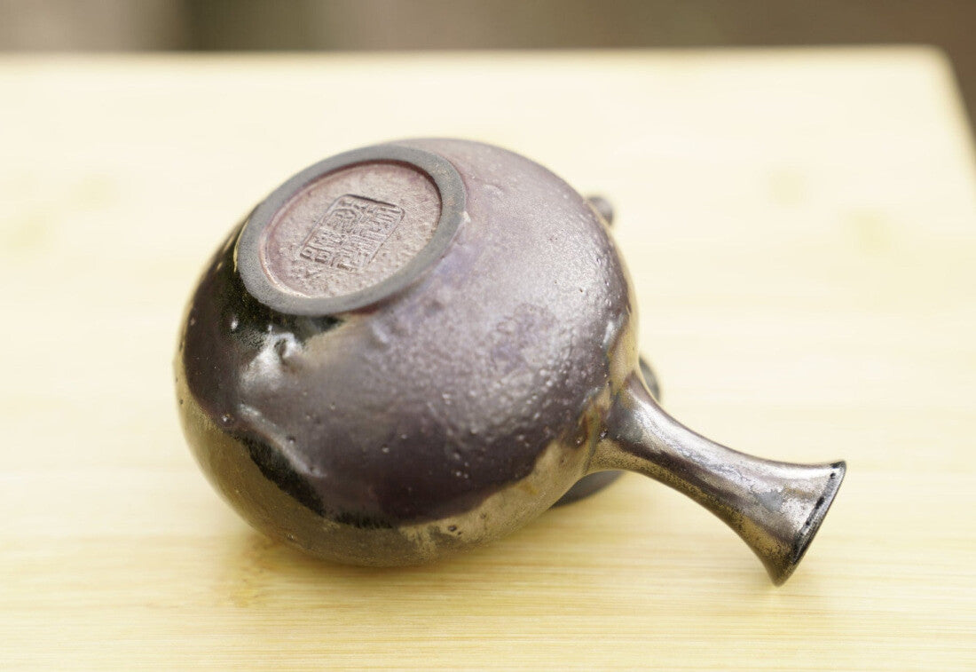 Lang Gui Jianshui Purple Clay Wood-fired Side Handle Teapot