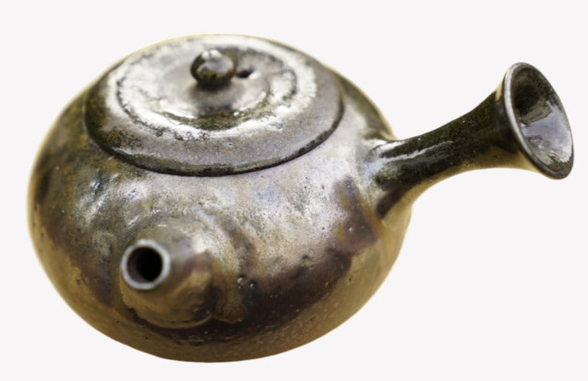 Lang Gui Jianshui Purple Clay Wood-fired Side Handle Teapot