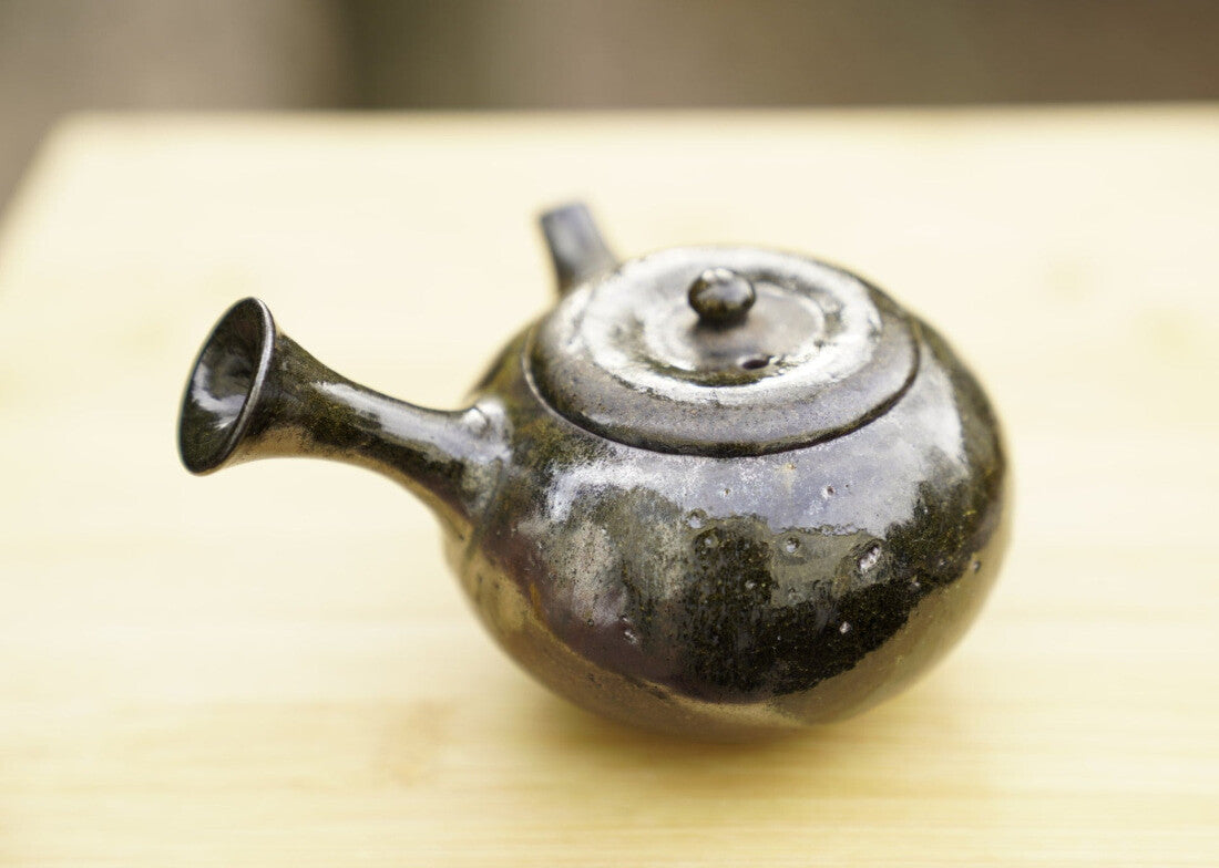 Lang Gui Jianshui Purple Clay Wood-fired Side Handle Teapot