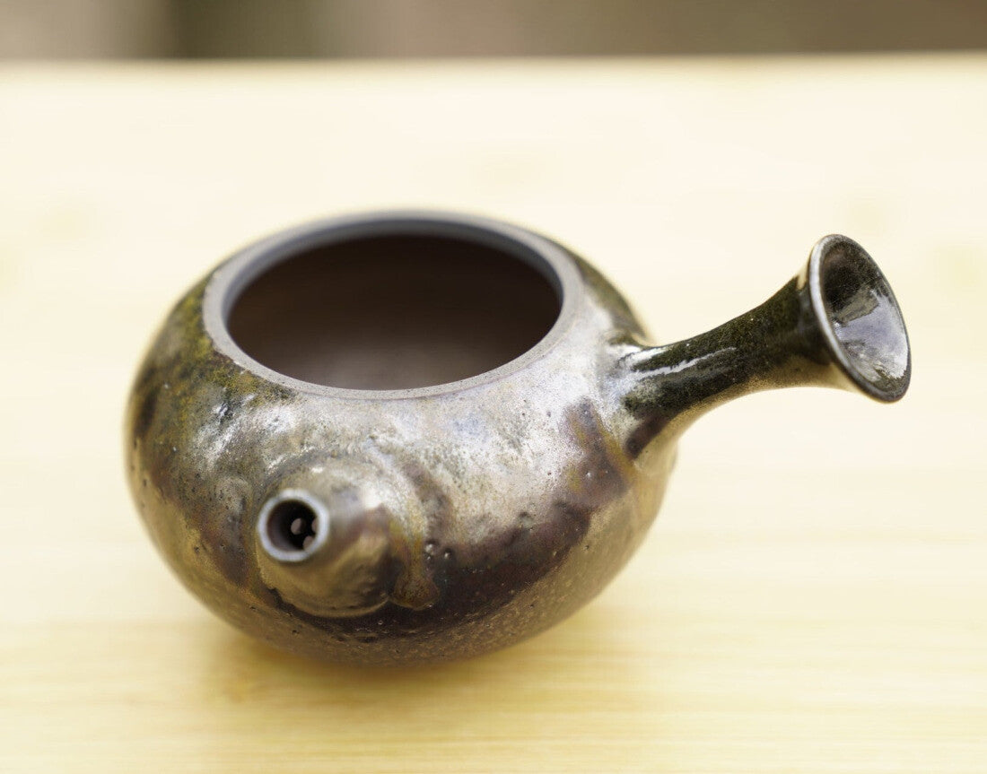 Lang Gui Jianshui Purple Clay Wood-fired Side Handle Teapot