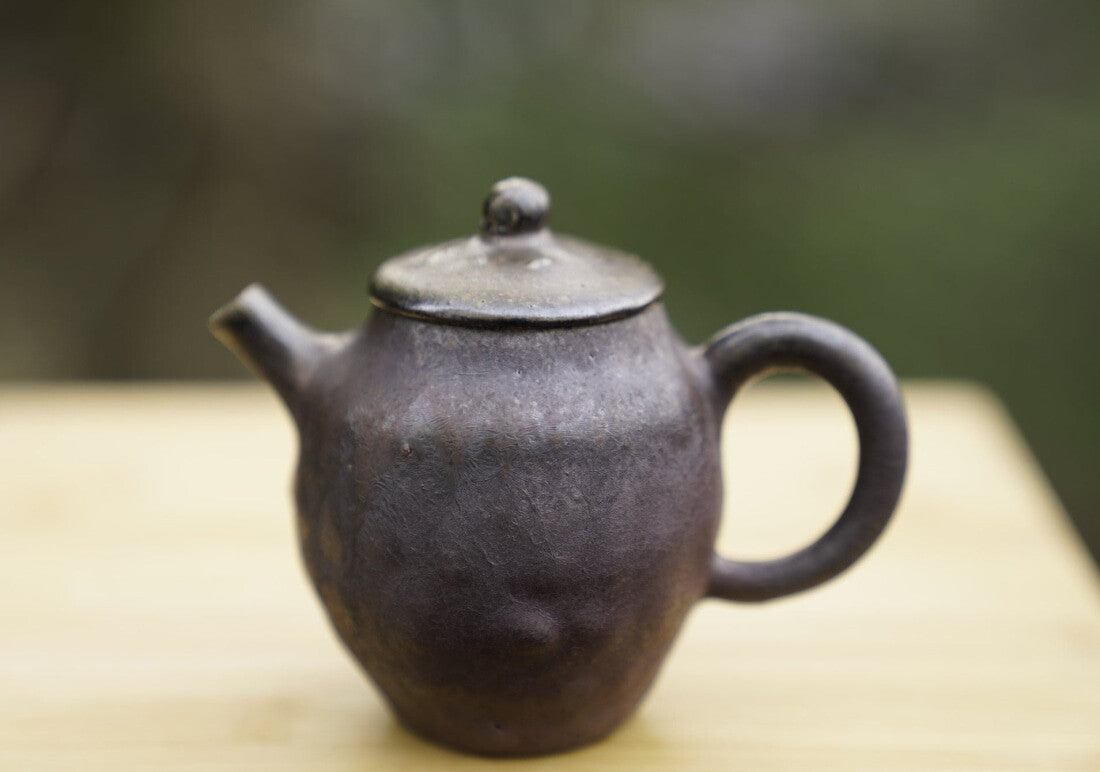 Lang Gui Jianshui Purple Clay Wood-fired Wu Xiang High Profile Teapot