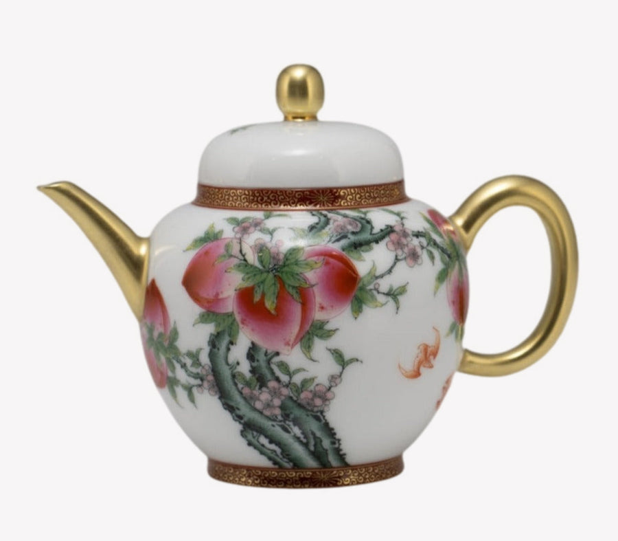 Tea Ware - Masterpiece Jingdezhen Gold- Plated Enamel Porcelain