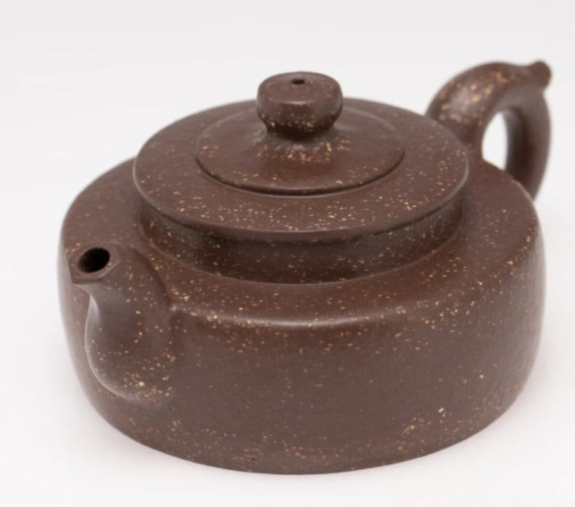 Masterpiece Yixing Zisha Purple Clay Jing Lan Teapot Hand-ground Zini