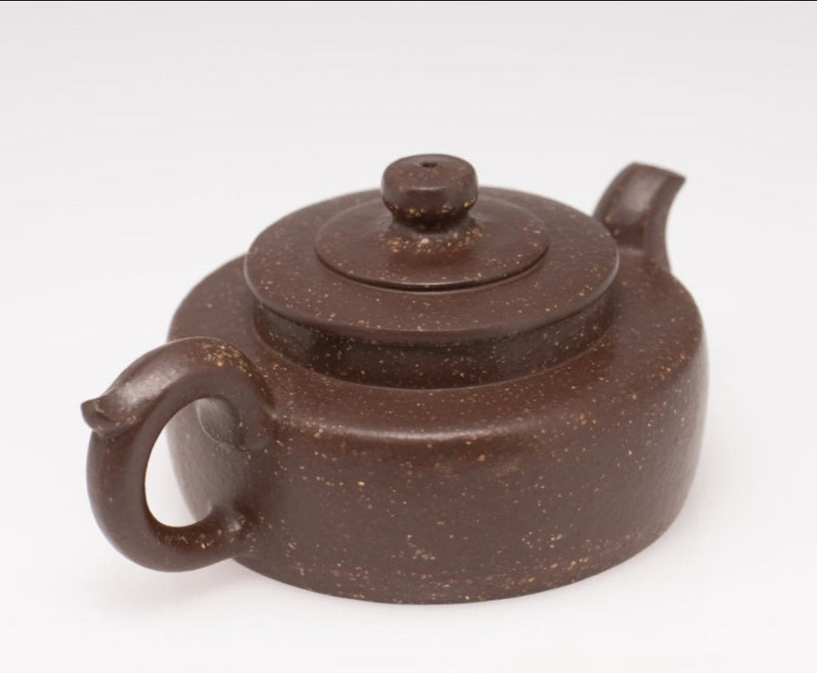 Masterpiece Yixing Zisha Purple Clay Jing Lan Teapot Hand-ground Zini