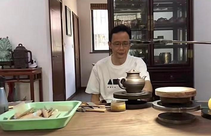 Masterpiece Yixing Zisha Purple Clay Jing Lan Teapot Hand-ground Zini