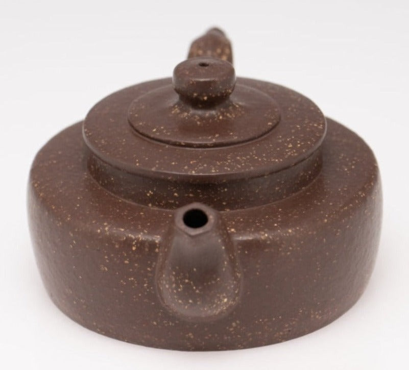 Masterpiece Yixing Zisha Purple Clay Jing Lan Teapot Hand-ground Zini