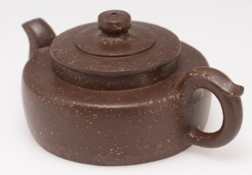 Masterpiece Yixing Zisha Purple Clay Jing Lan Teapot Hand-ground Zini