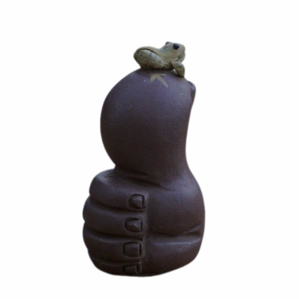 Tea Pet Thumbs Up Frog