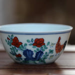 Porcelain Chicken Cup Replica of Ming Dynasty Chenghua Mark