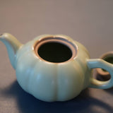 Ru Kiln Porcelain Sunflower Teapot with optional Matching Base and Teacup Set