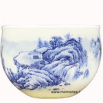 Treasure Blue and White Porcelain Teacup Masterpiece Landscape