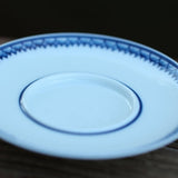 Jingdezhen Blue and White Porcelain Gaiwan Heart Sutra Scriptures