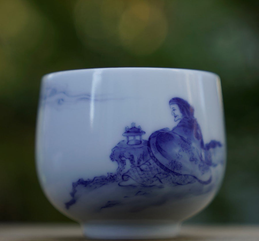 Tea Ware - Treasure Jingdezhen Blue and White Porcelain Painting Cup