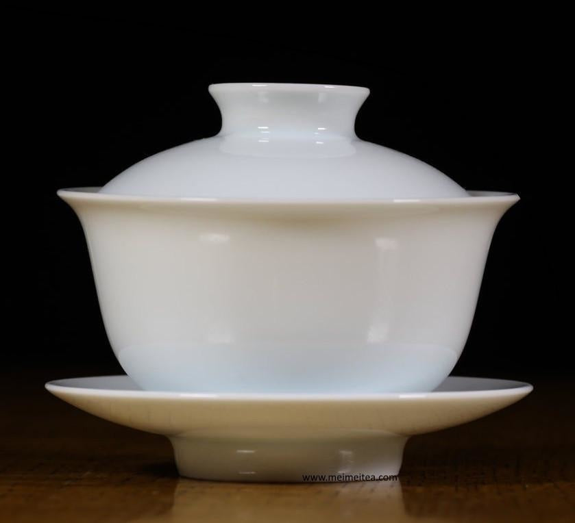 Treasure Yingqing White Porcelain Gaiwan Buddha’s Belly