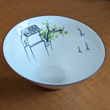 White Porcelain Gongfu Tea Cup Bowl Hat Shape