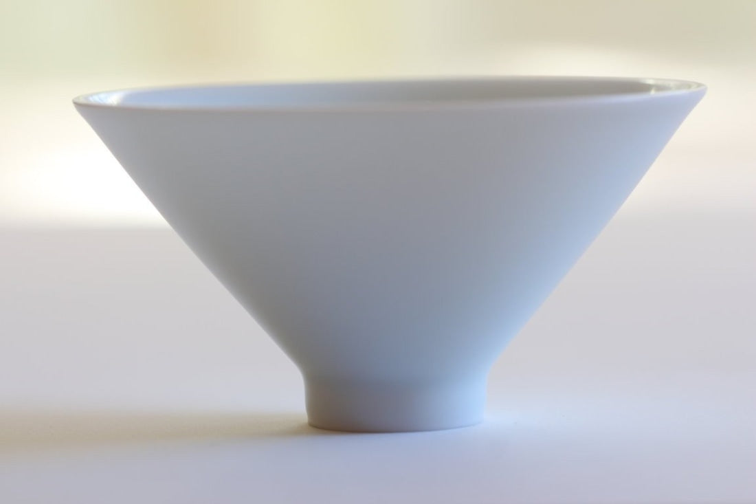 White Porcelain Tea Cup Ying Qing Bowl Hat 80ml