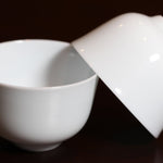 White Porcelain Tea Cup Ying Qing Handcrafted 80 ml