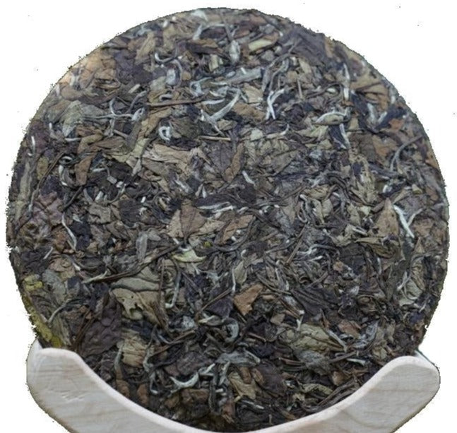 2013 Vintage Fuding White Peony Bai Mu Dan Cake Nature’s Beauty
