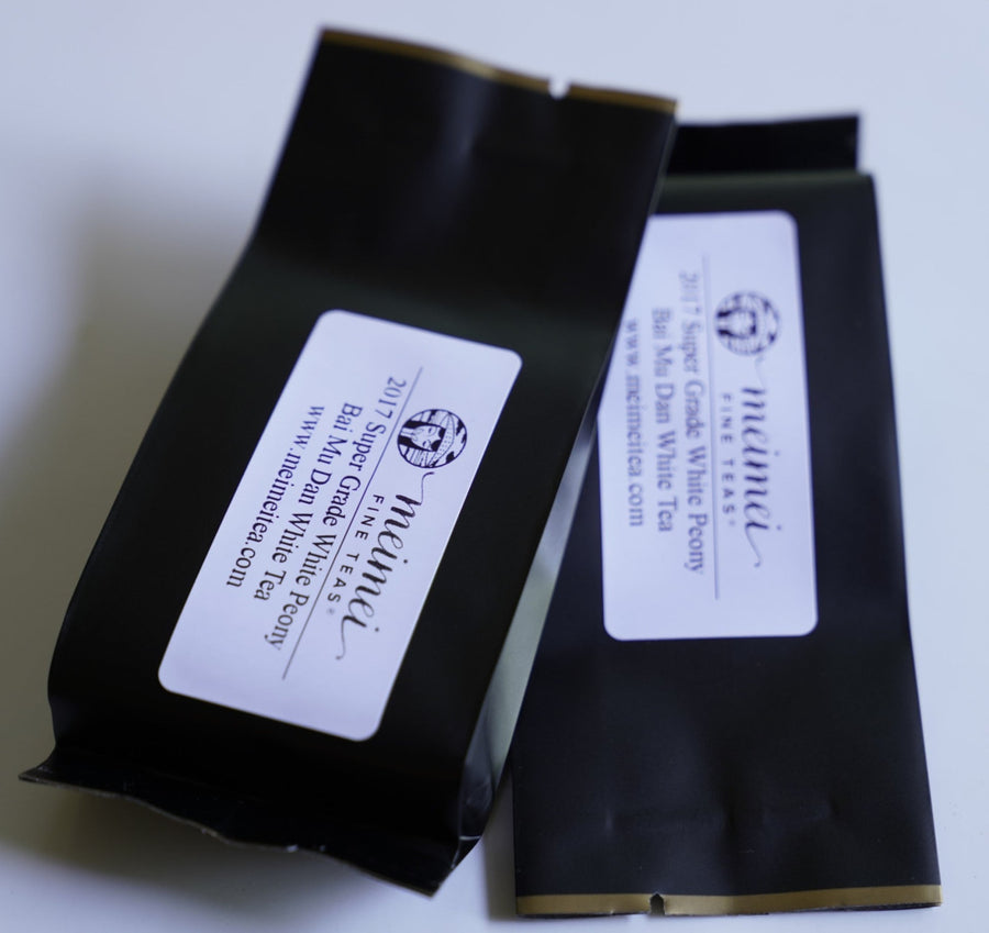 2017 King White Peony Bai Mu Dan White Tea Angel Cake