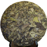 2018 Fuding Premium Shou Mei White Tea Cake Longevity Eyebrow