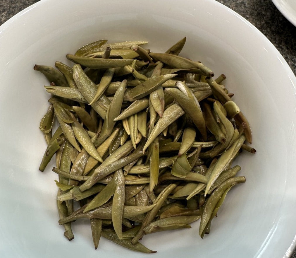 2019 and 2017 Fuding Silver Needles White Tea Bai Hao Yin Zhen