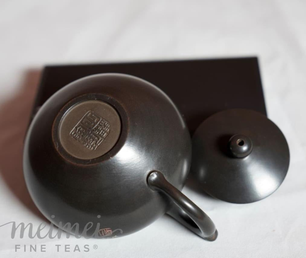 Artisan Jian Shui Purple Clay Teapot Dragon Pearl By Tian Jing