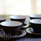 Yixing Clay Teapot Set Catharanthus Roseus Flower