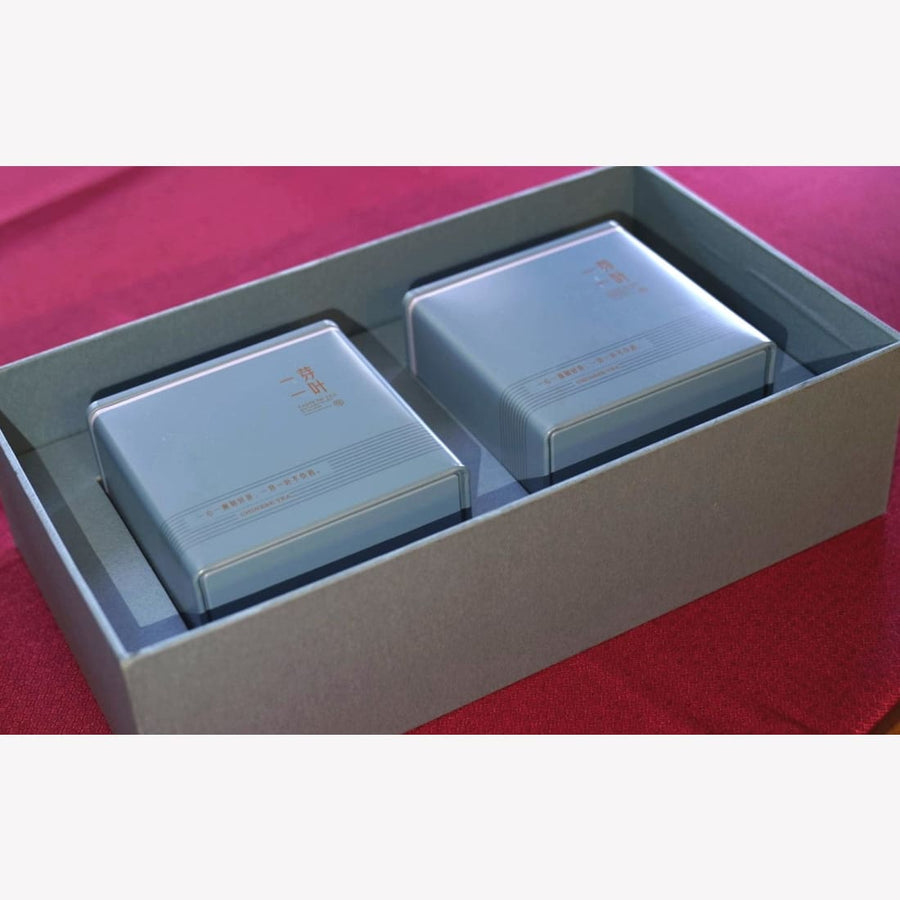 Gift - Exquisite Gift Pack with Twin Tea Tin Set - MeiMei Fine Teas