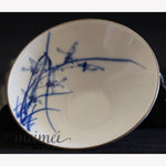Fine Porcelain Artisan Gongfu Tea Cup Deep Blue Glaze