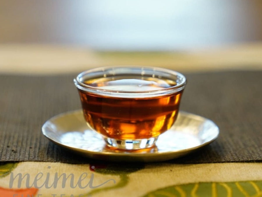 Clear Glass Gongfu Tasting Teacup 4-piece Set