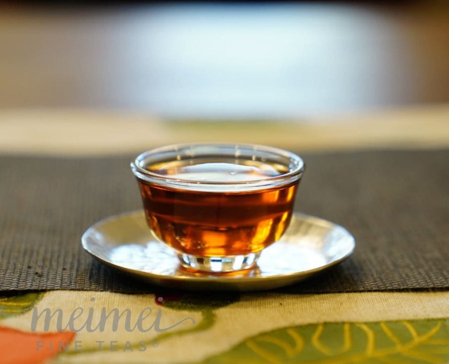 Tea Ware - Clear Glass Gongfu Tasting Teacup 4-piece Set MeiMei Fine