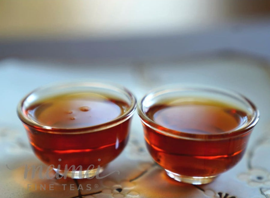 Clear Glass Gongfu Tasting Teacup 4-piece Set