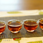 Clear Glass Gongfu Tea Tasting Cups 4-piece Set