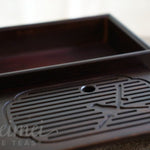 Portable Gongfu Tea Tray with Water Storage Tank