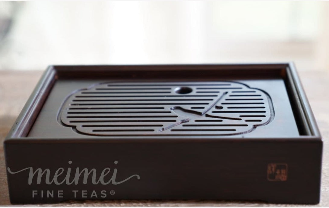 Portable Gongfu Tea Tray with Water Storage Tank