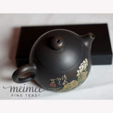 Jianshui Clay Classic Shape Dragon Egg Lotus Teapot Long Dan