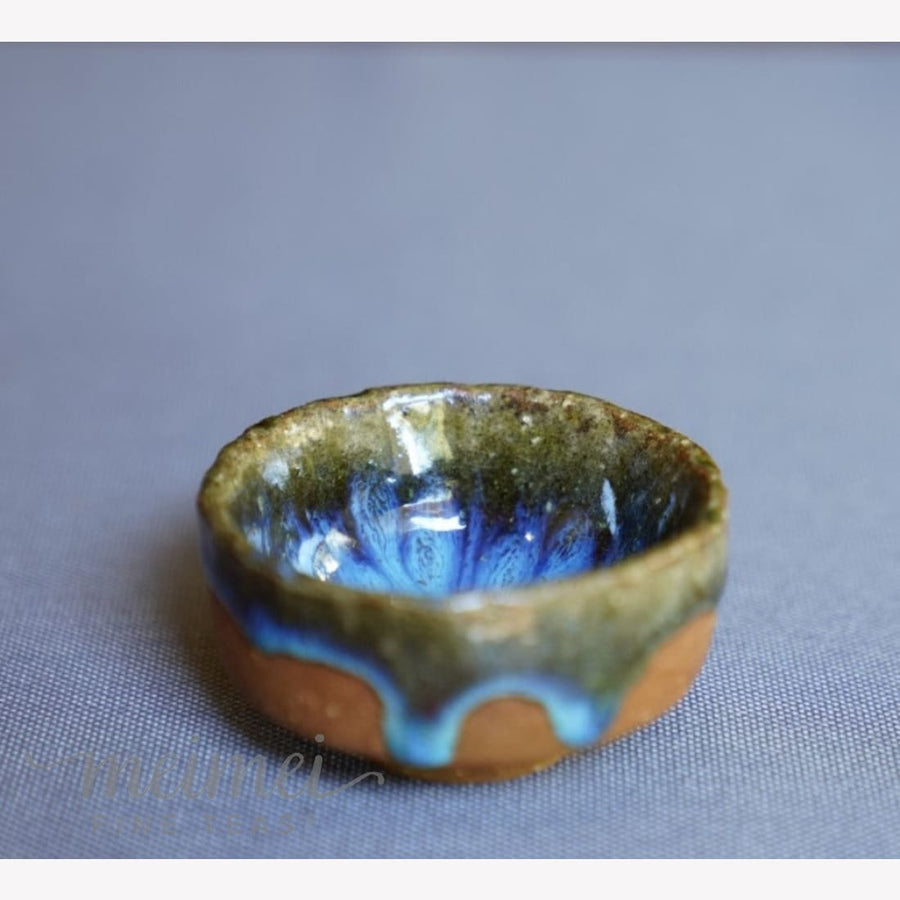Jun Kiln Porcelain Hand Crafted Celestial Glaze Teacup