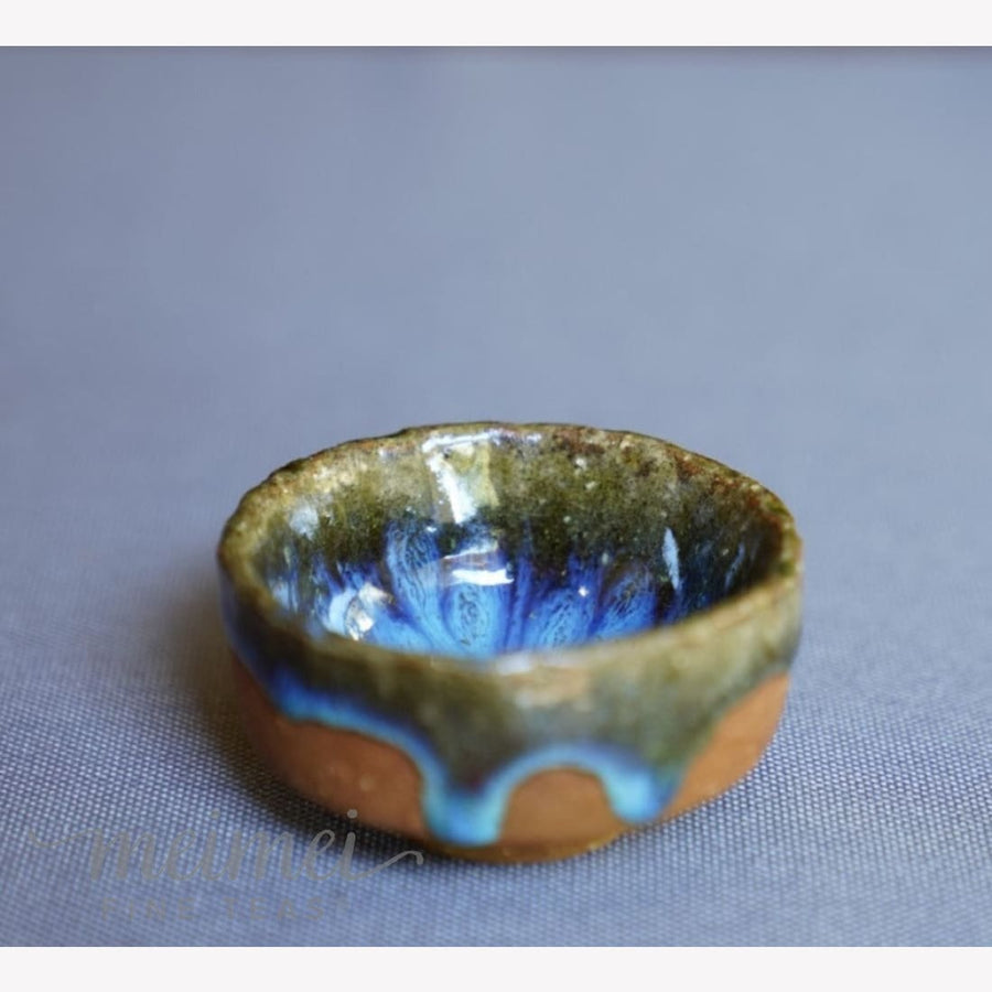 Tea Ware - Jun Kiln Porcelain Hand Crafted Celestial Glaze Teacup -